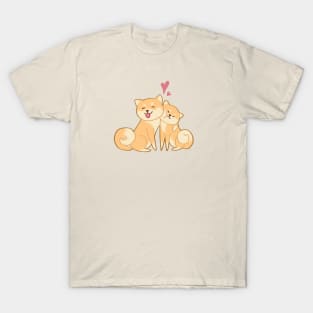 Cute shiba inu cartoon T-Shirt